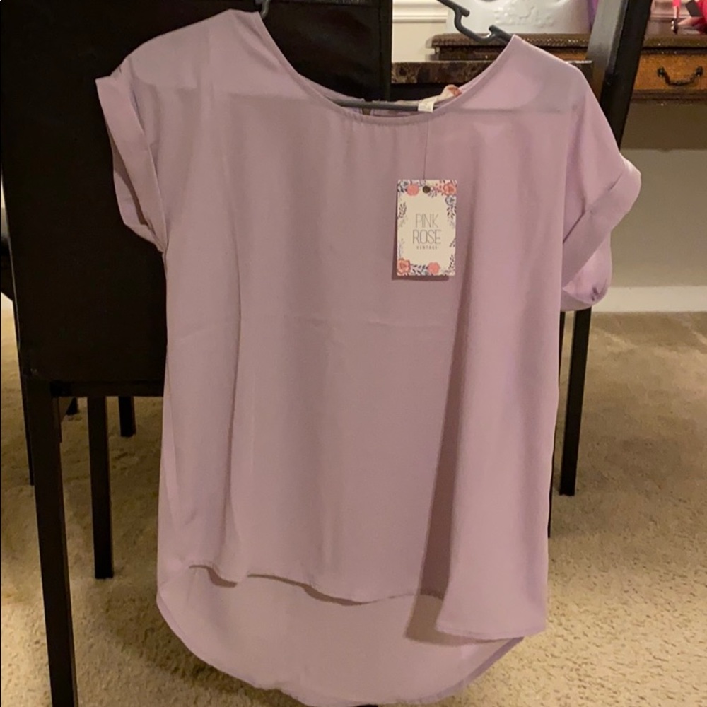 Pink Rose vintage blouse. Never been worn!